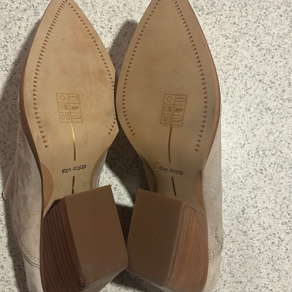 Dolce vita slip on mule western style snake print 2.5 heel size 10 - Picture 6 of 8